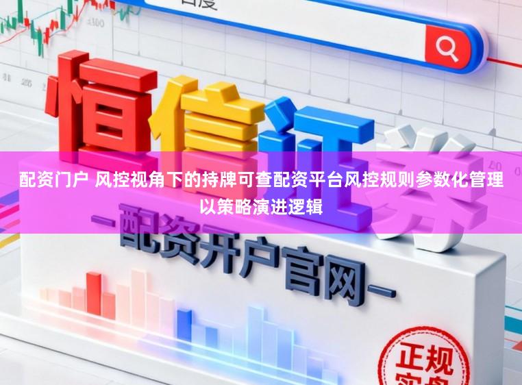 配资门户 风控视角下的持牌可查配资平台风控规则参数化管理以策略演进逻辑