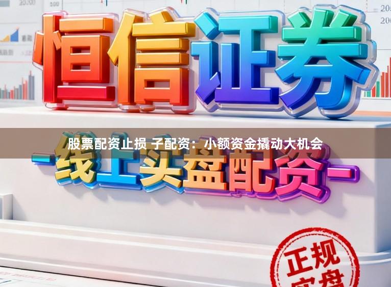 股票配资止损 子配资：小额资金撬动大机会